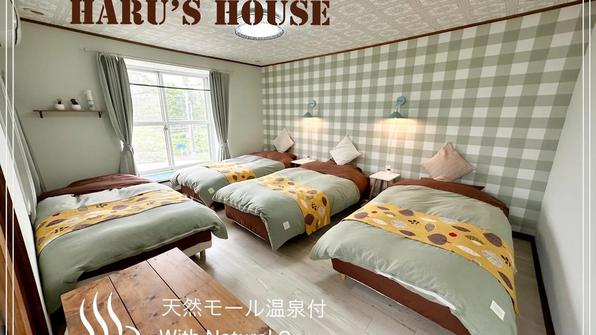 白老町 Renewal Haru'S House Onsen モール温泉付きヴィラ
